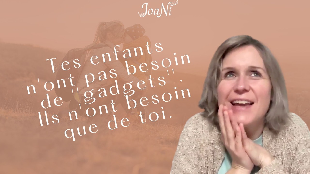 Voici pourquoi tes enfants n'ont pas besoin de ''gadgets'', ils n'ont besoin que de toi.