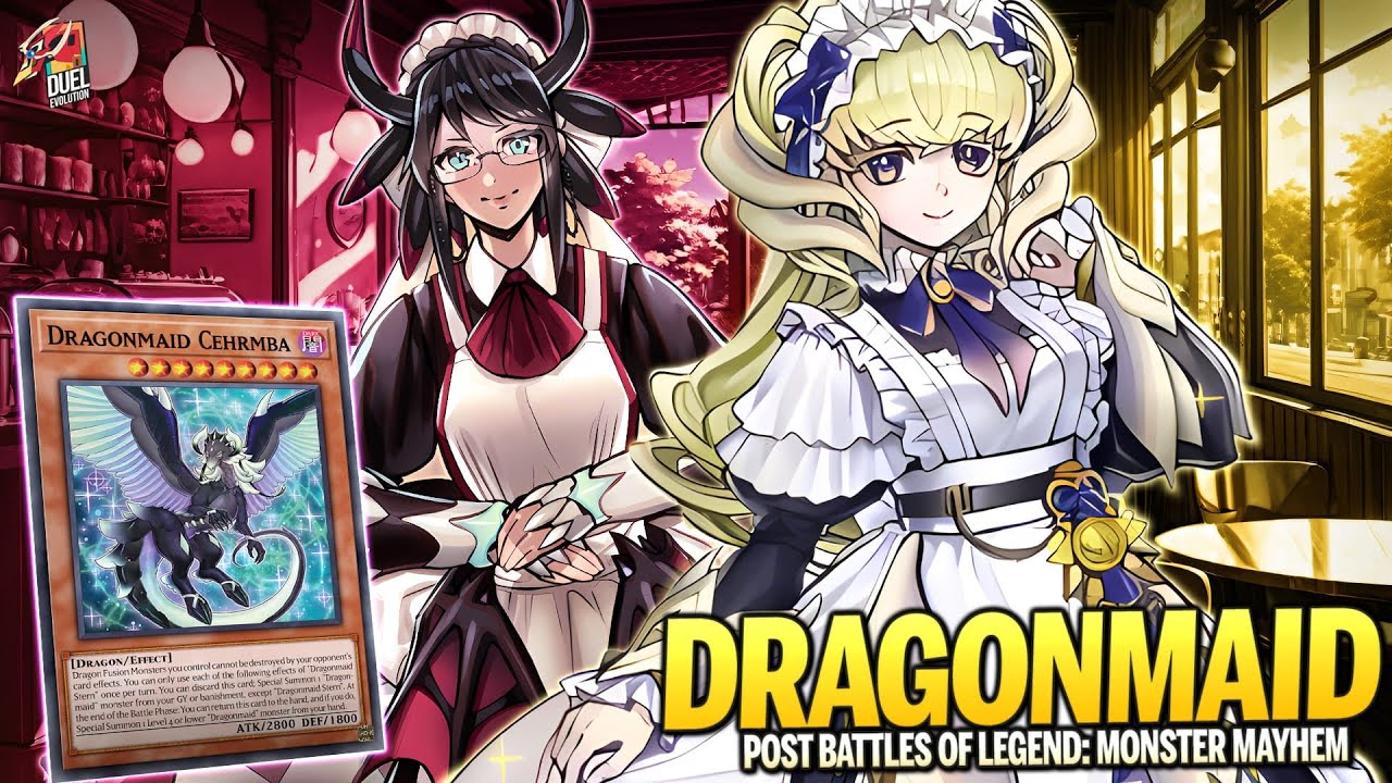 Deck Dragonmaid Post Battles of Legend Monster Mayhem:|MDPRO3| Replays 🎮 + Decklist ✔️