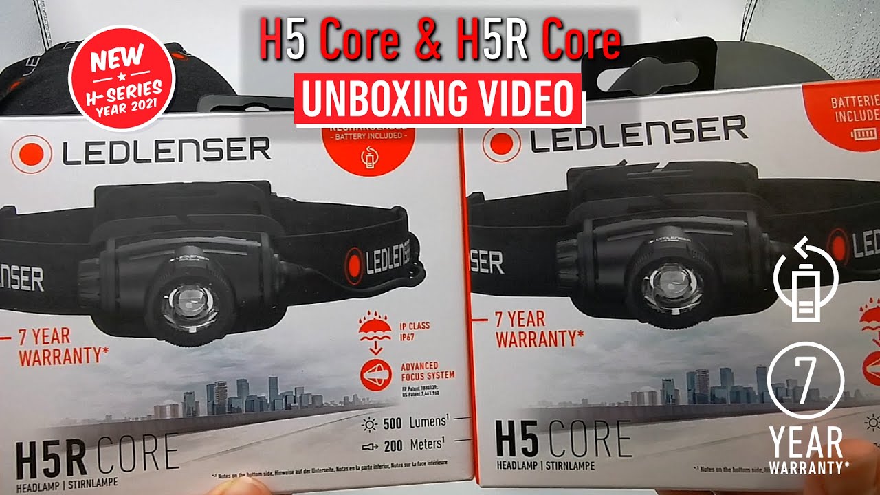 🔦 H5 Core and H5R Core🔦 New Headlamp in Mar 2021 - Ledlenser Malaysia - LED Lenser