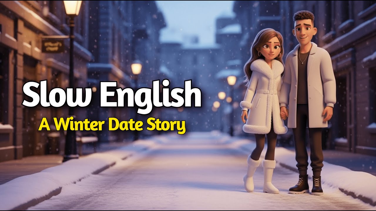 A Winter Date Begins ❄️| Part 1 | Mark & Anna’s First Meeting | 3D Animated Story