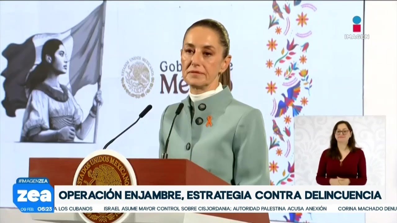 Operaci&oacute;n Enjambre, una estrategia contra la delincuencia: Claudia Sheinbaum | Francisco Zea