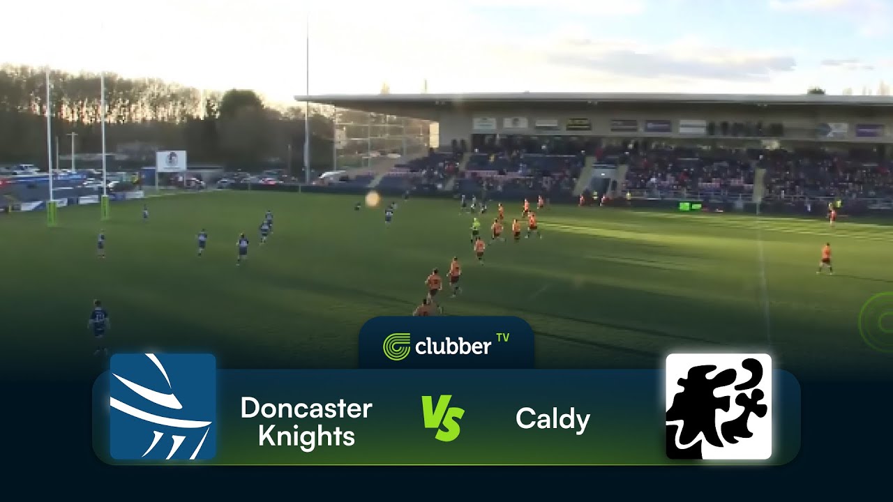 Doncaster shocked as Caldy steal it | Doncaster Knights VS Caldy | Champ Rugby Highlights