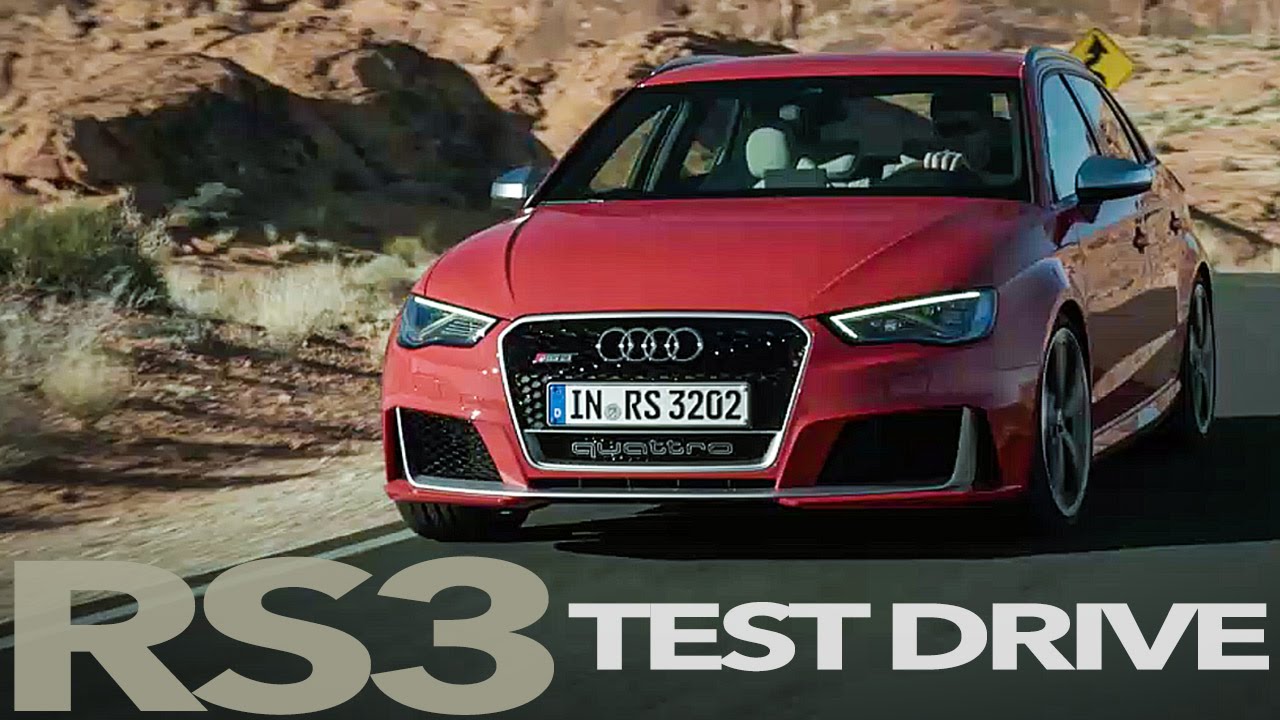 2015 AUDI RS3 | ACCELERATIONS and  SOUND | TEST DRIVE