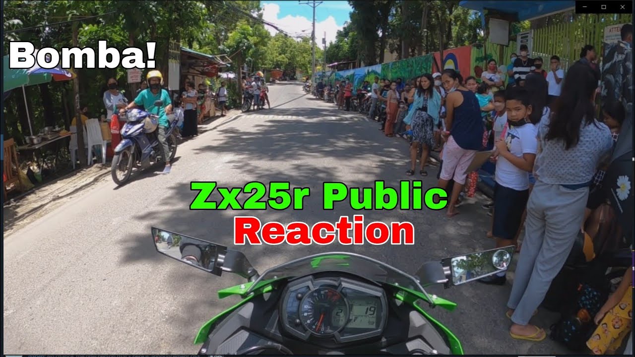 Zx25r Public Reaction 10 | pinag kagulohan ng mga studyante || Bomba !! baruyork