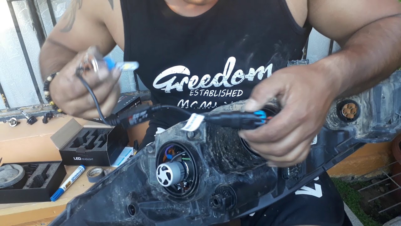 Instalacion led ford fiesta titanium