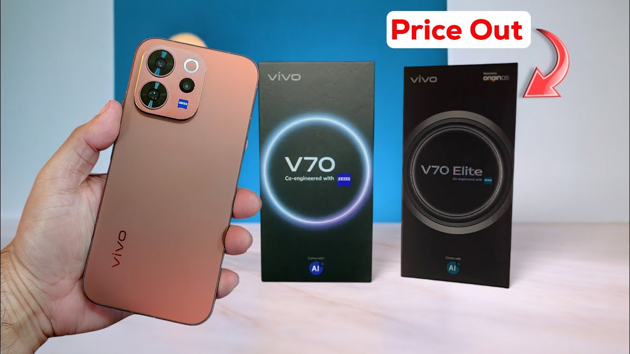 Vivo V70 & V70 Elite - Unboxing & Price In India Out!