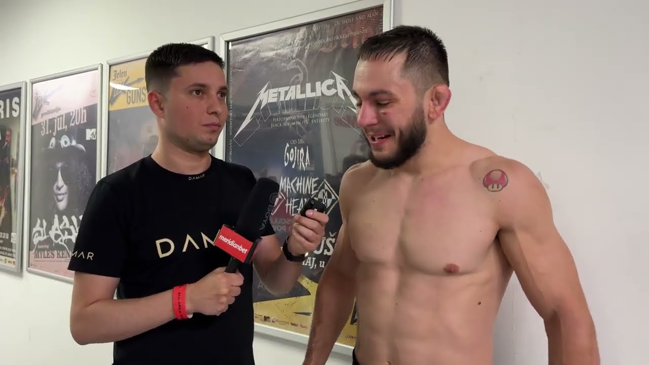 Miloš Janičić nakon pobede nad Bojkovićem: 