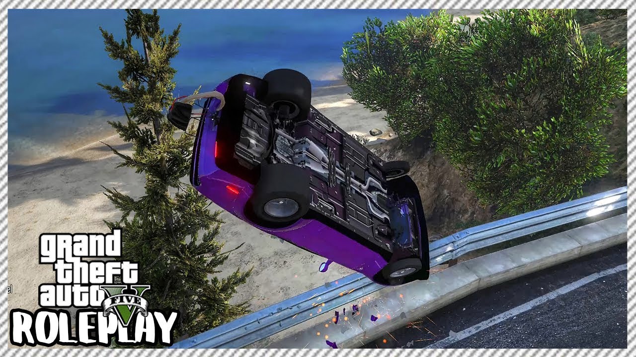 GTA 5 Roleplay - 'HUGE' Drag Dodge Demon Car Crash | RedlineRP #484