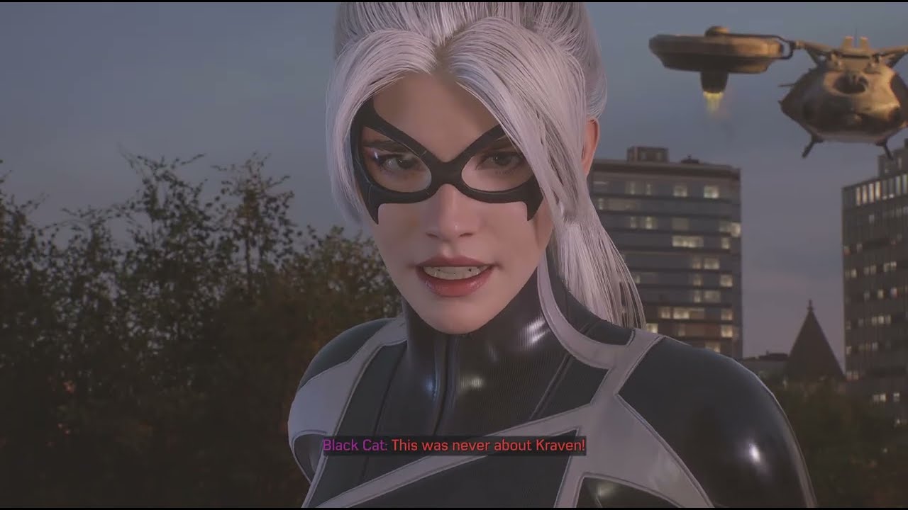 Marvel's Spider-Man 2 - PS5 (with Black cat in action)