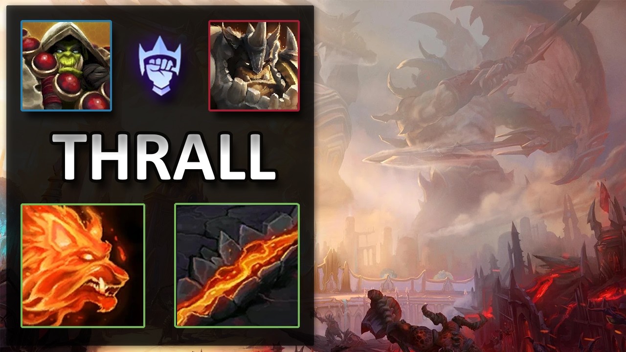 Thrall Sundering vs Rexxar | Battlefield of Eternity | Heroes of the Storm Master Replay