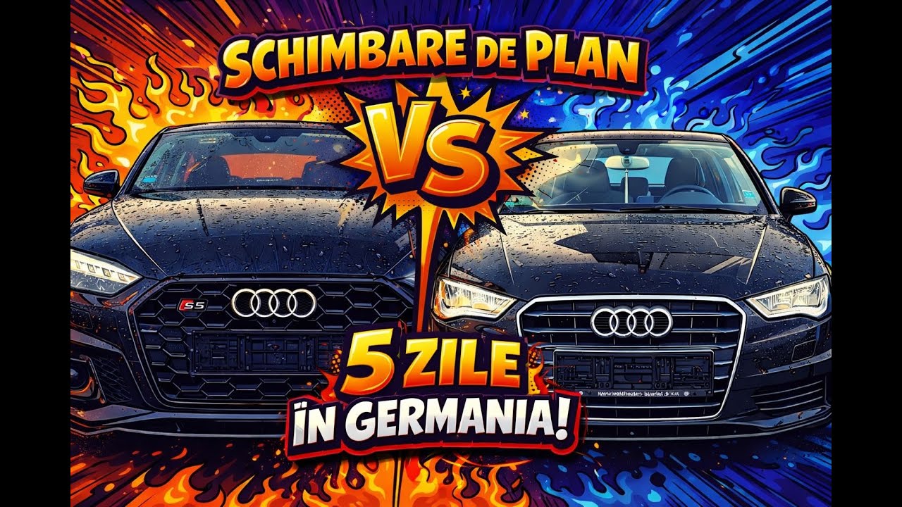 MODIFIC AUDI A3 SI IL DAU CADOU!!!! AVENTURA  IN GERMANIA Partea 1