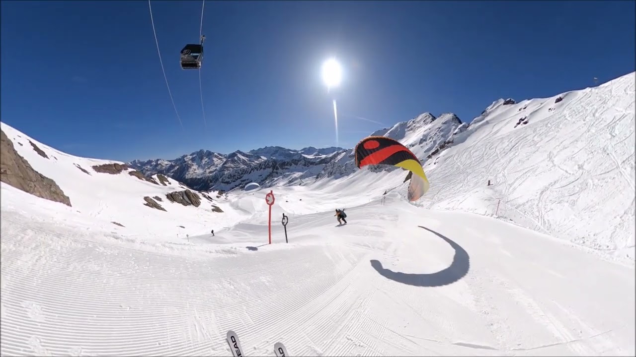 Skifahren am Kaunertaler Gletscher Ende April | Alle Pisten | Skiing in spring 2022