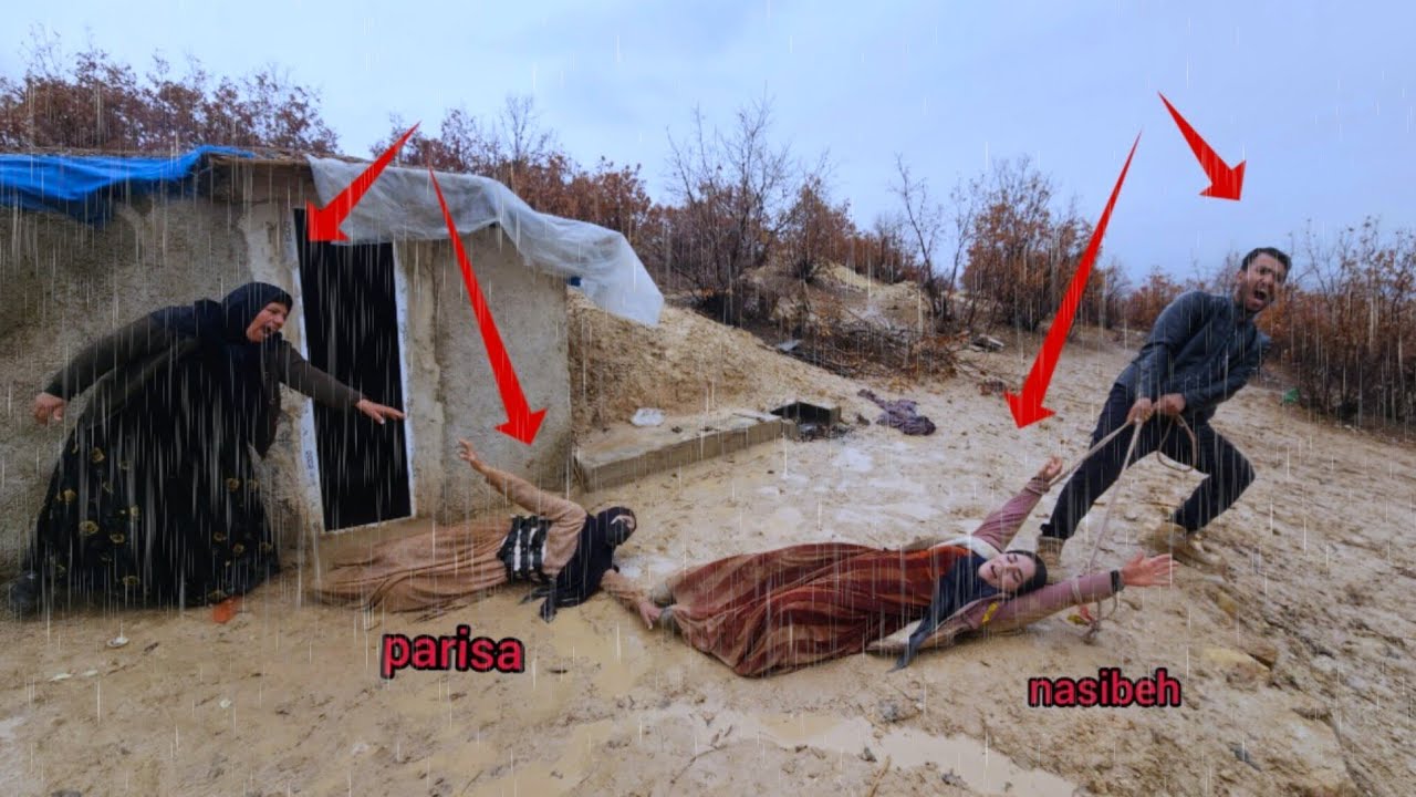 Напряженность Насибе и ее злые деяния в дождливый день против Вахида и его парализованной жены