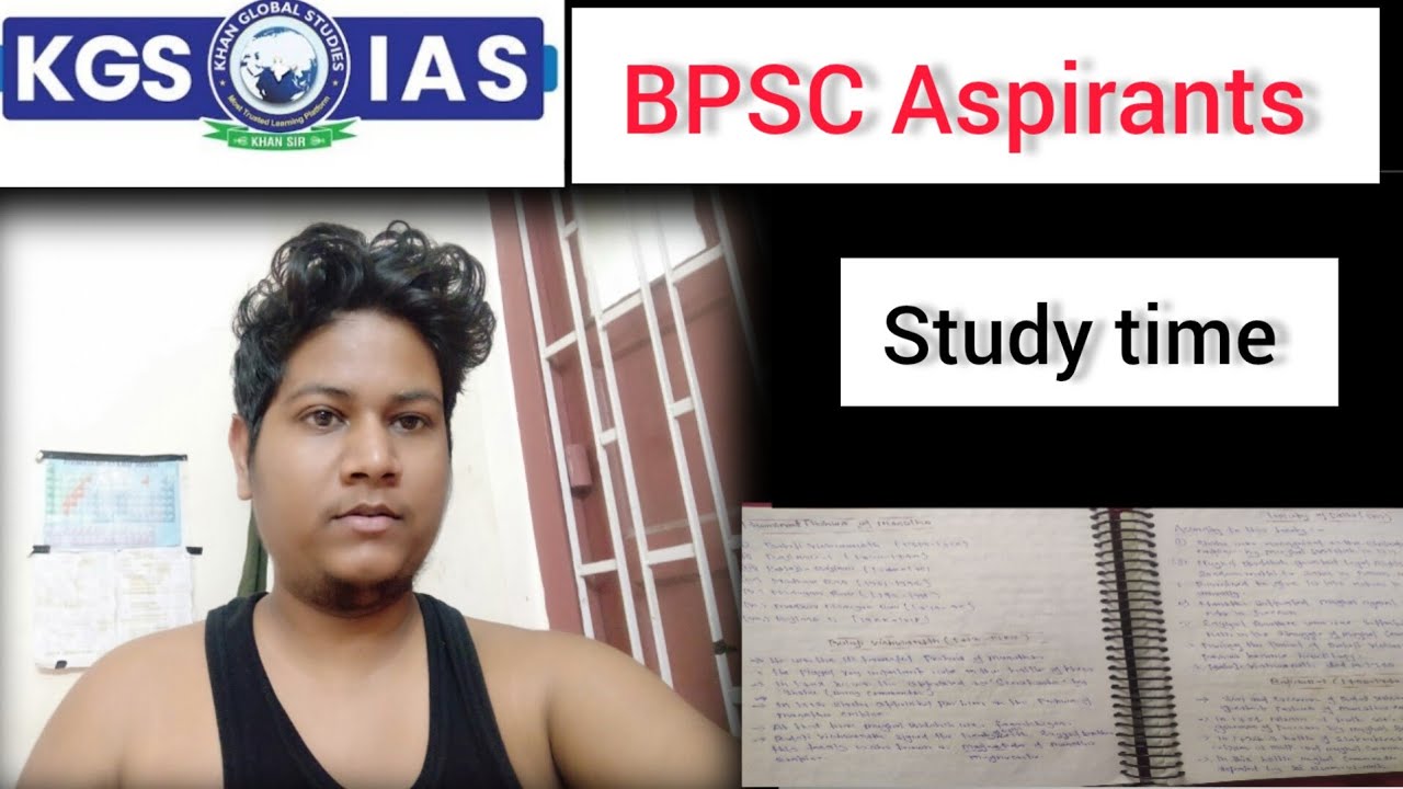 70th BPSC | BPSC Aspirants study routine | khan sir | UPSC prepration tips | study vlog