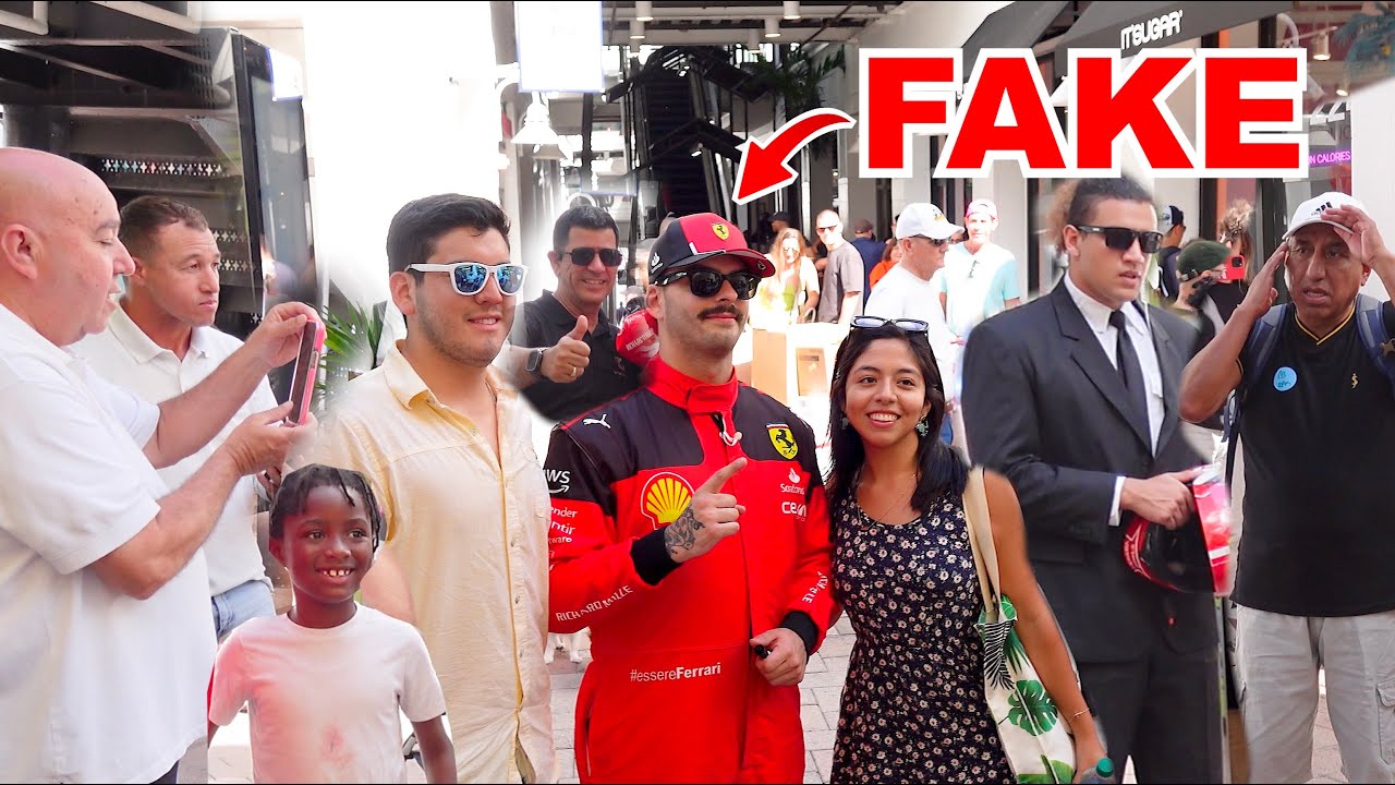 Sneaking Into F1 Grand Prix As A FAKE DRIVER !