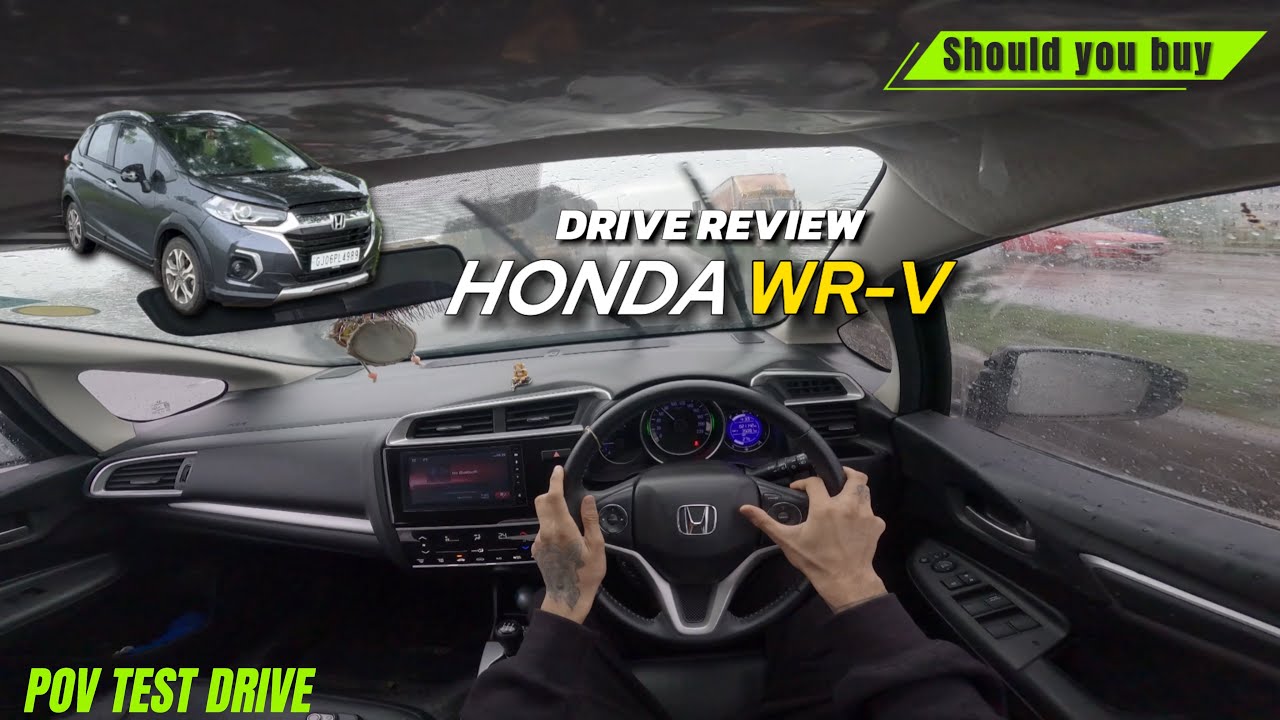 POV Honda Wrv Drive Review City + Highway | Honda तो Honda हे भाई 🔥@morinautovlogs 