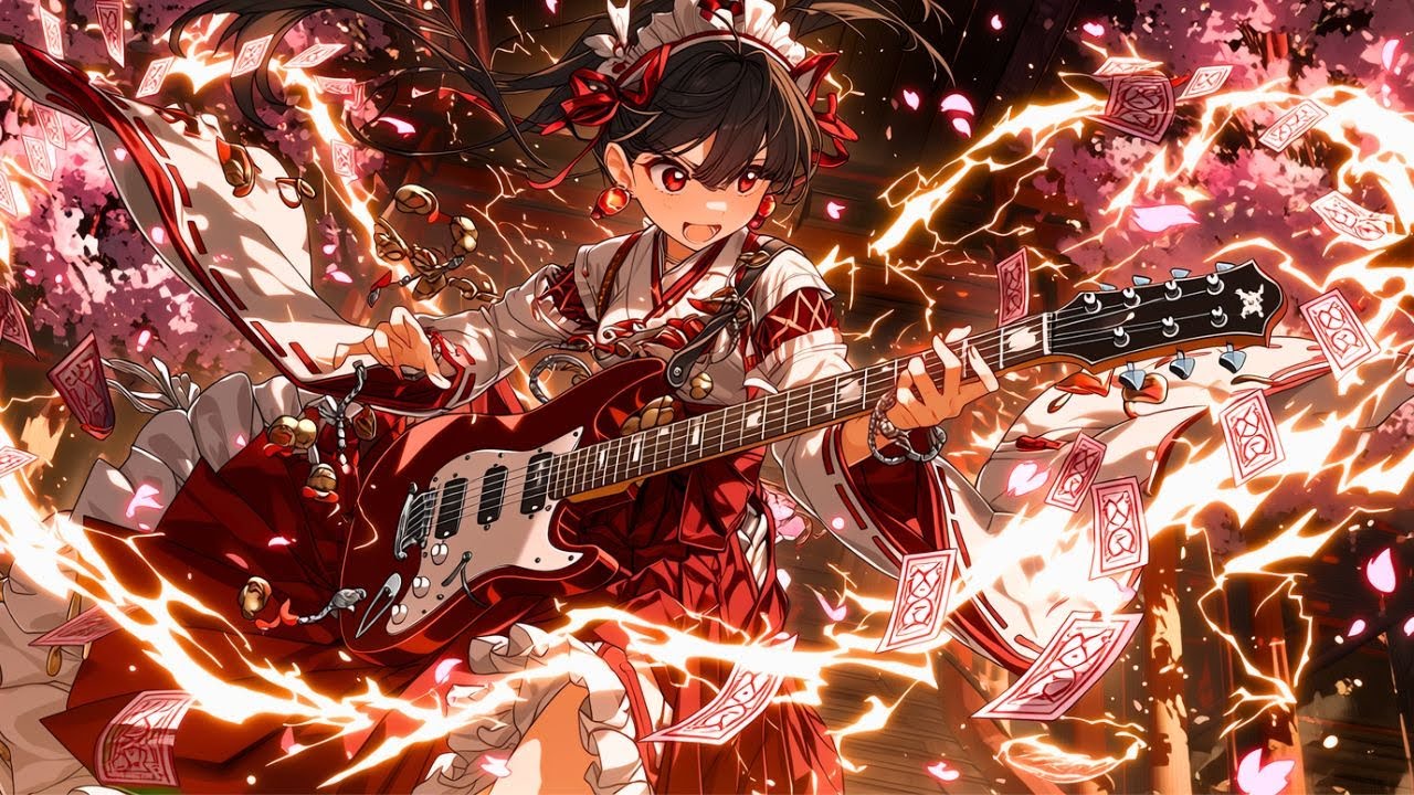 Sakura Storm Guitar｜Anime Shamisen × Rock  Instrumental