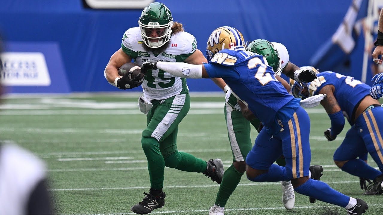 CFL 2025 Recap: Saskatchewan @ Winnipeg - Week 14