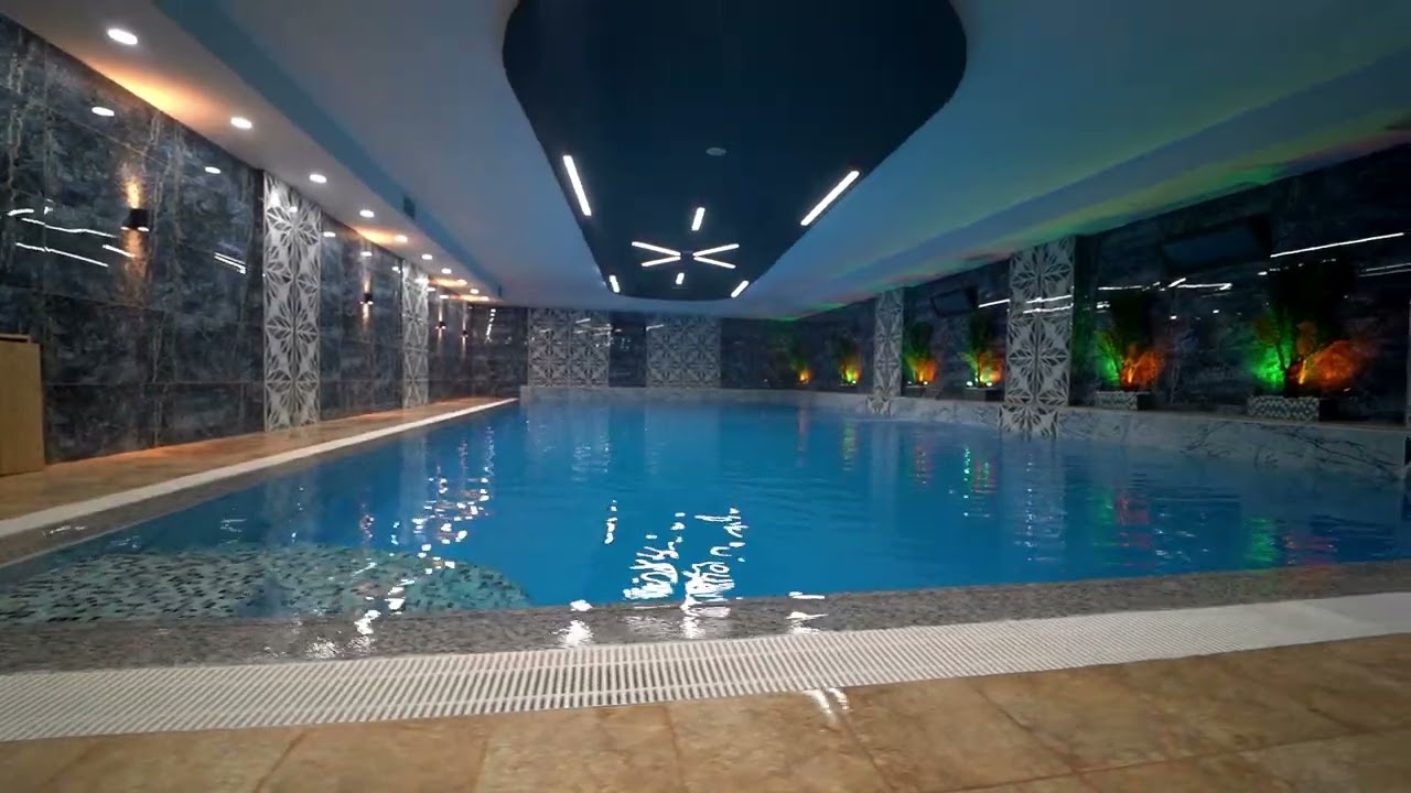 Havuz Spa Fitness Sauna Buhar Odası Türk Hamamı  Pool Spa Fitness Sauna Steam Room Turkish Bath