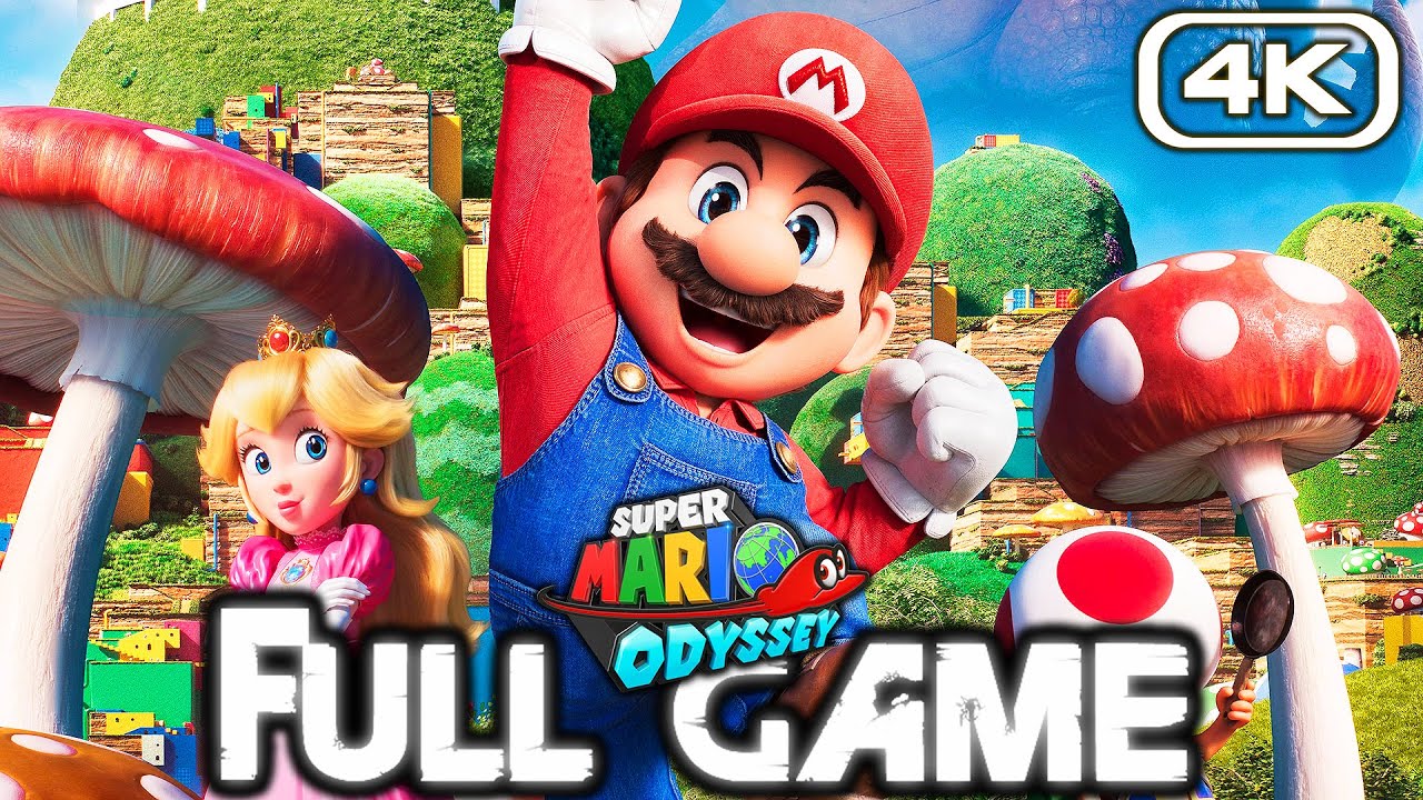 SUPER MARIO ODYSSEY Gameplay Walkthrough FULL GAME (4K 60FPS) No Commentary