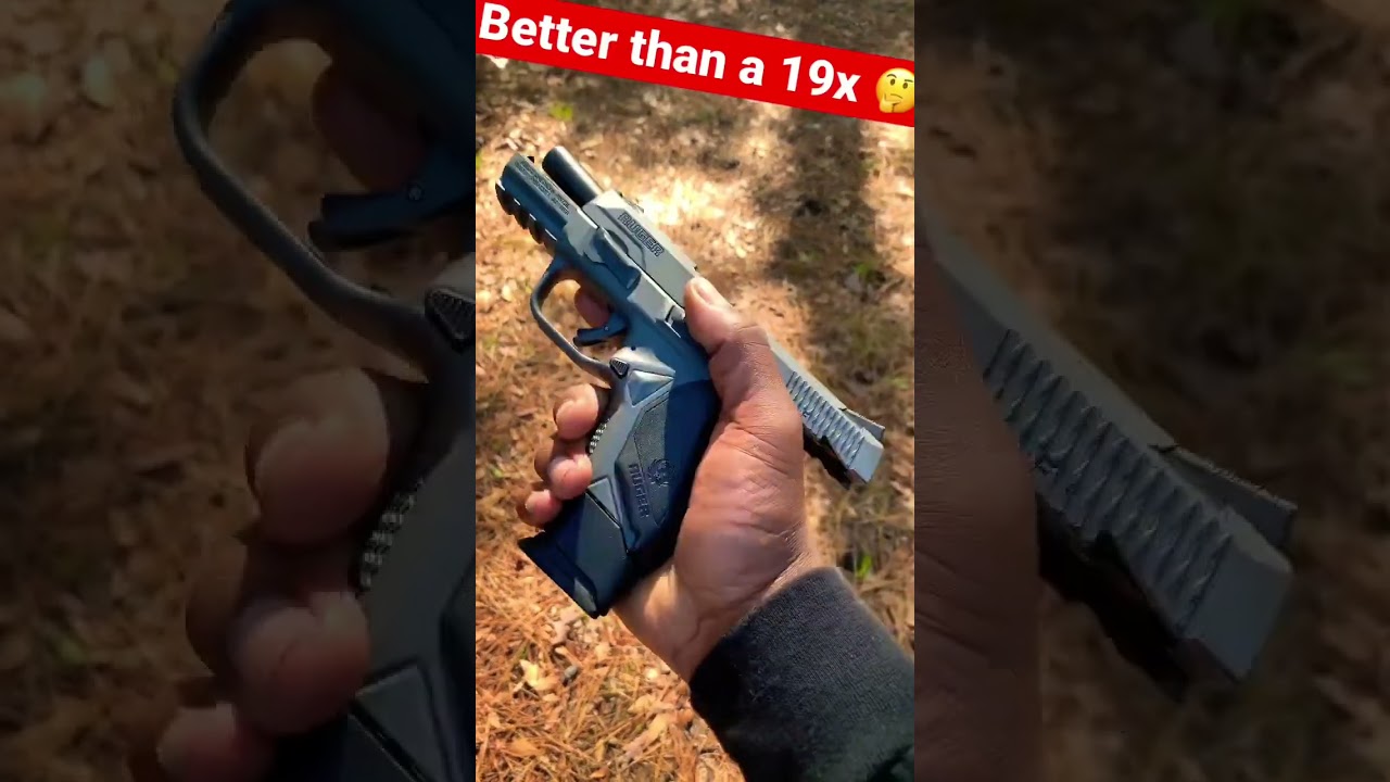 Ruger American 9mm or 19x Glock