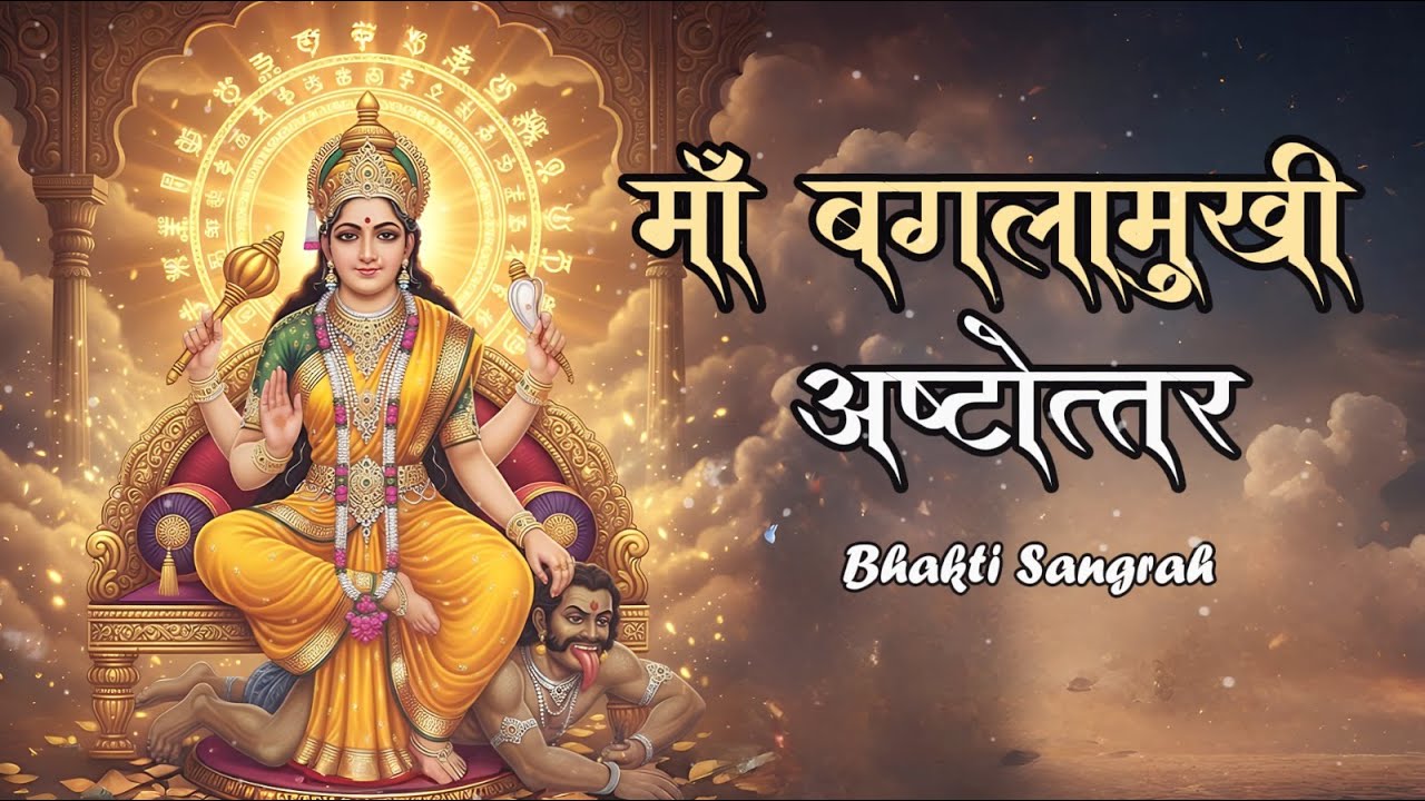 Maa Baglamukhi Ashtottara | Baglamukhi 108 Names | Powerful Devi Mantra | Divya Dhara Bhakti