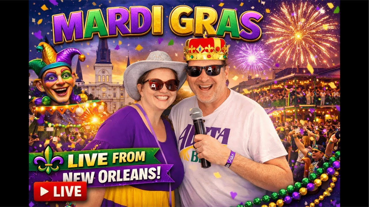 Mardi Gras Live In New Orleans!