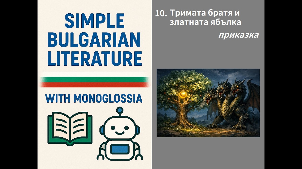 10. Simple Bulgarian Literature - Тримата братя и златната ябълка