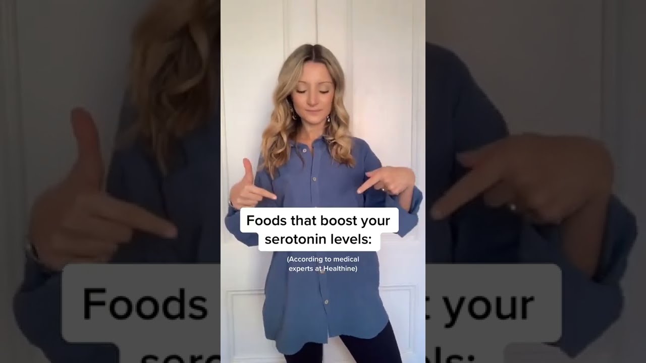 Foods That Boost Serotonin Levels #shorts