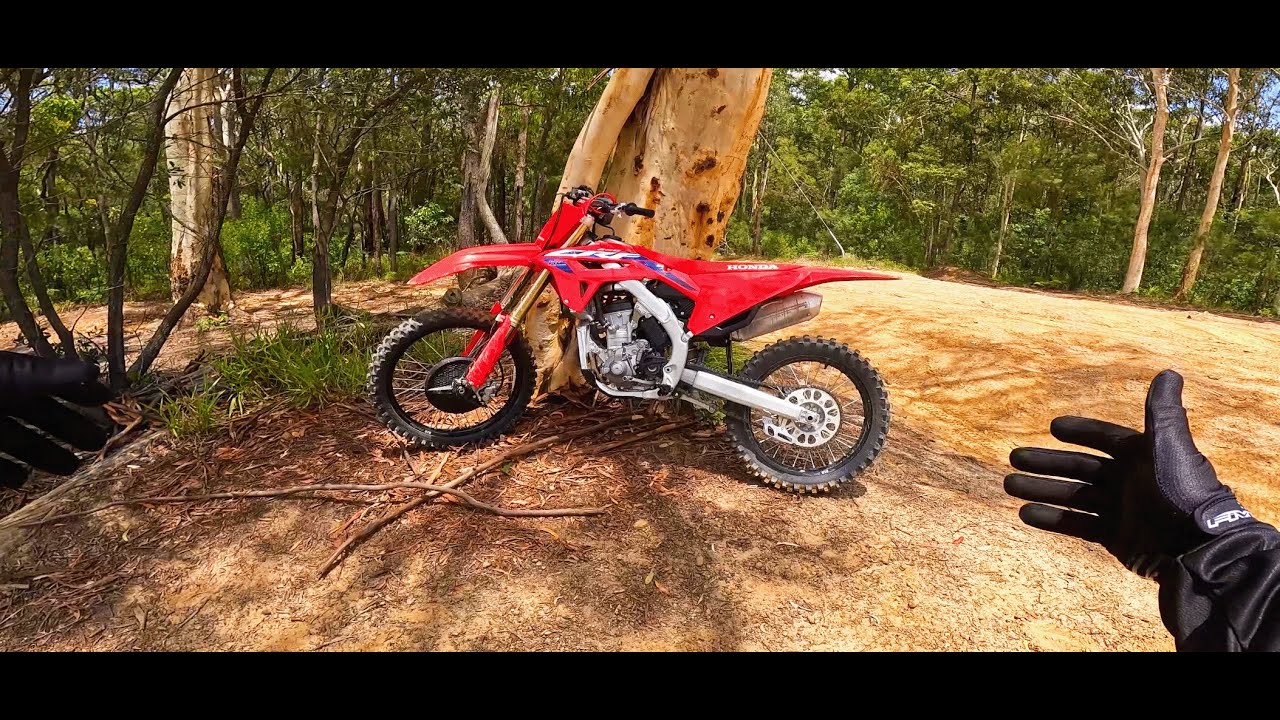 Exploring new Trails on My 2023 CRF250r //  MotoVlog Ep1