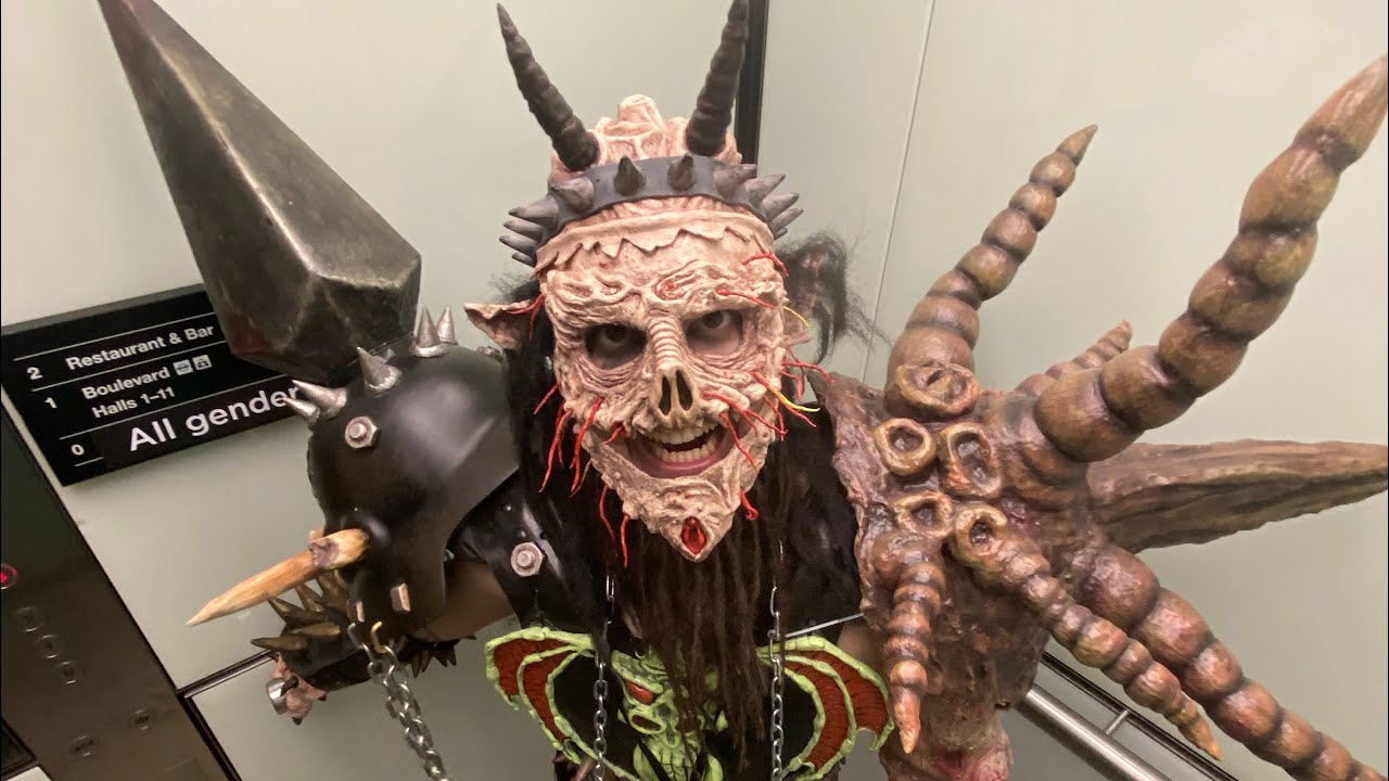 Gwar Oderus Urungus visits London MCM Comic Con May 27th 2023
