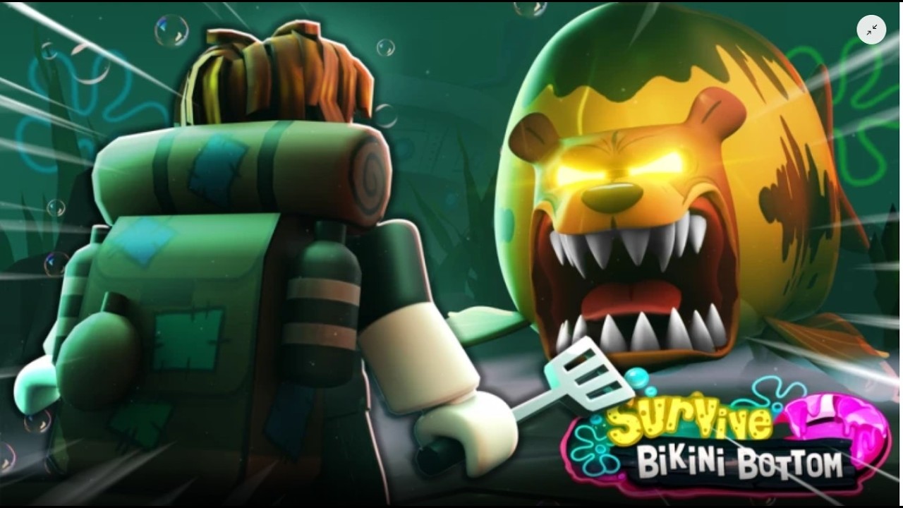 BERTAHAN DARI BIKINI BOTTOM!!!