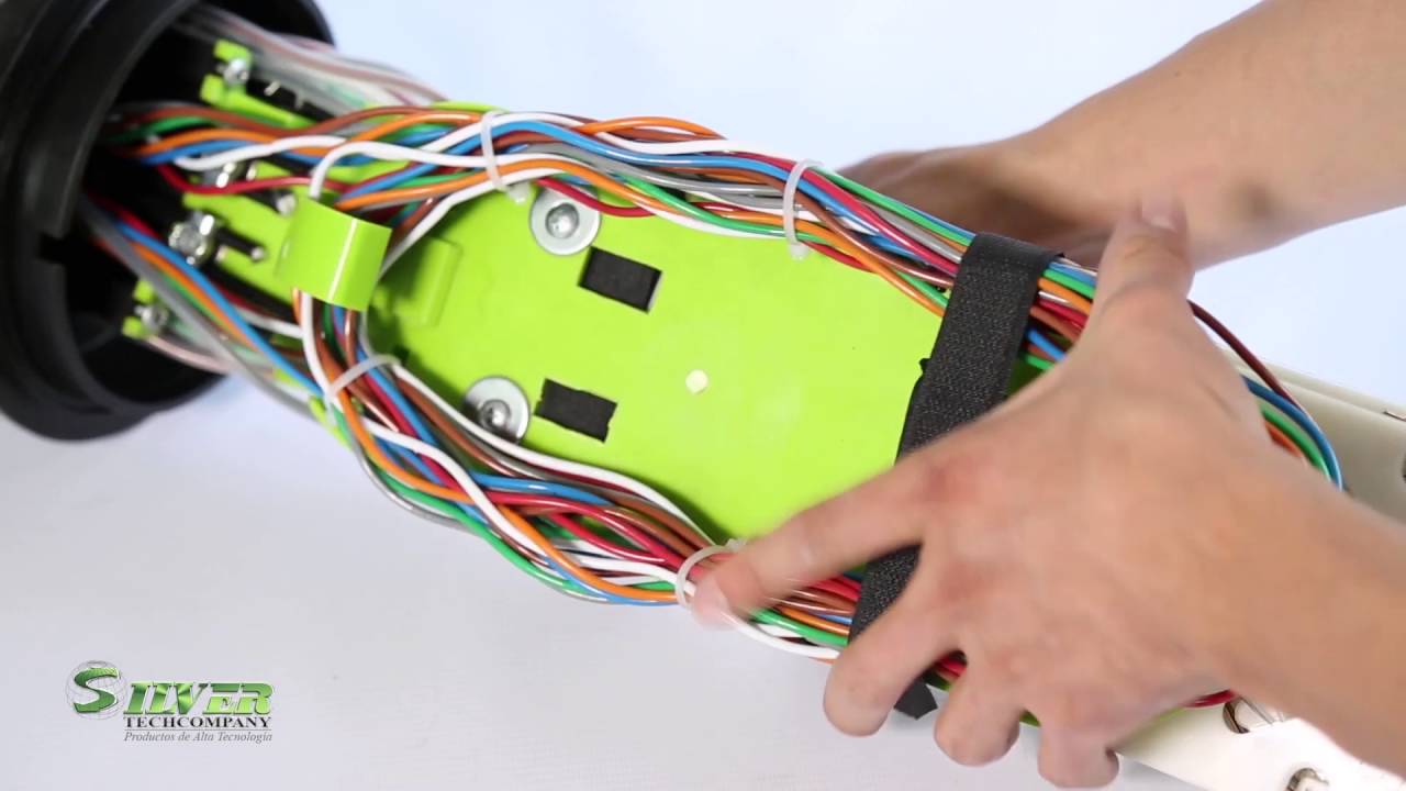 Instalación de domo de fibra óptica SFOD 400S HS B4 96x (Tutorial)