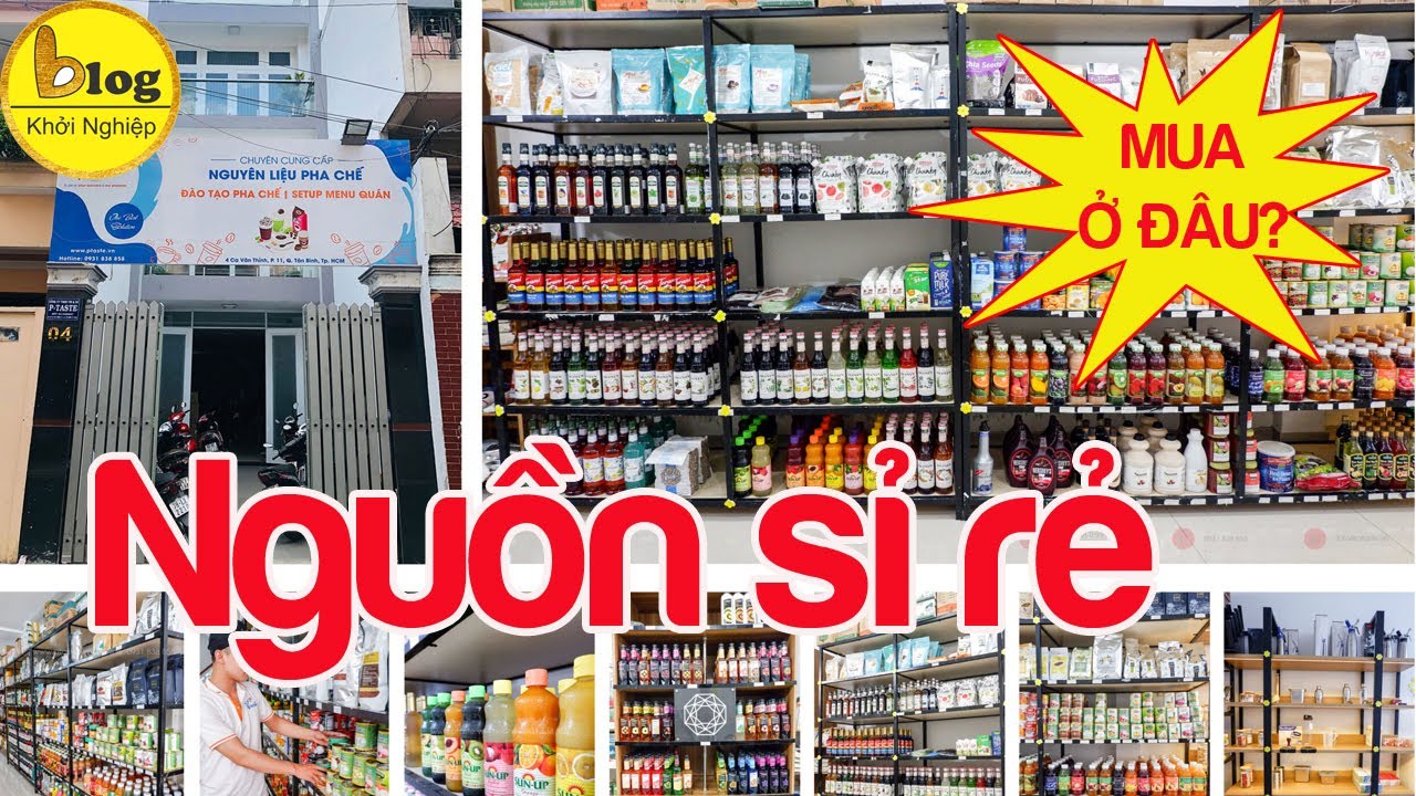Top 6 địa chỉ mua nguyên liệu trà sữa uy tín ở Sài Gòn
