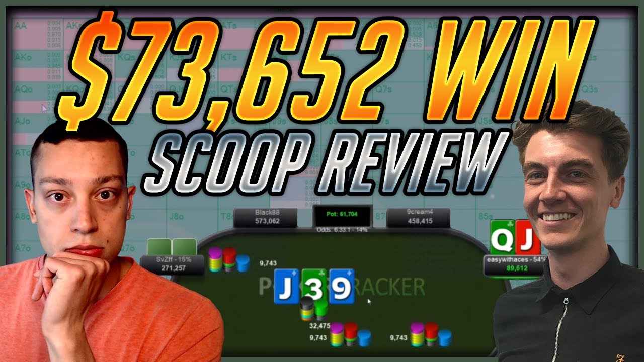 My Student Wins a SCOOP Title! - $1,050 Review w/ Fintan 