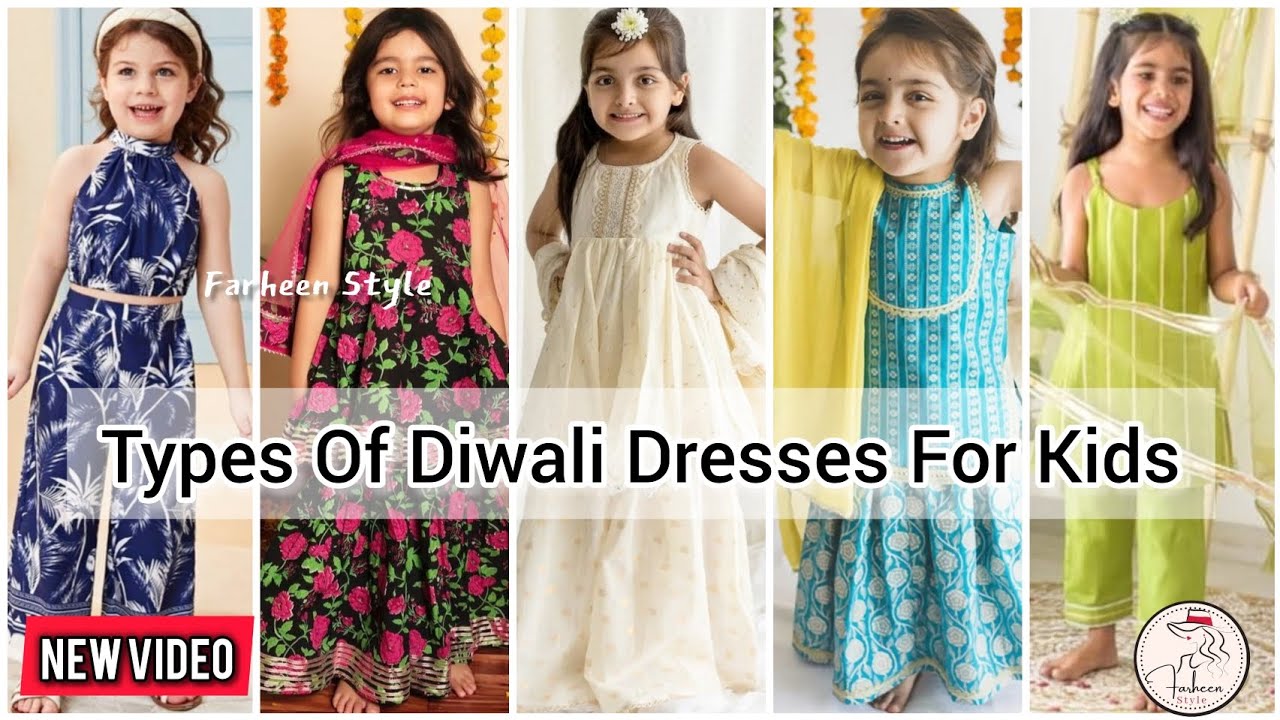 #2025 Types of Diwali Dresses for Kids 😍/ Kids Dresses for Diwali/Diwali outfit ideas for teenagers