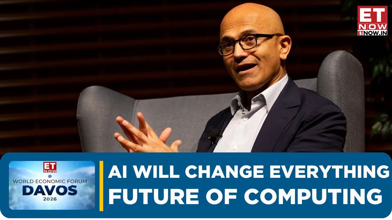 Davos 2026: AI Will Transform Knowledge Work Like Never Before, Says Tech Giant Satya Nadella