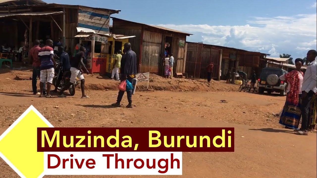 Muzinda, Burundi RN9 Drive Through