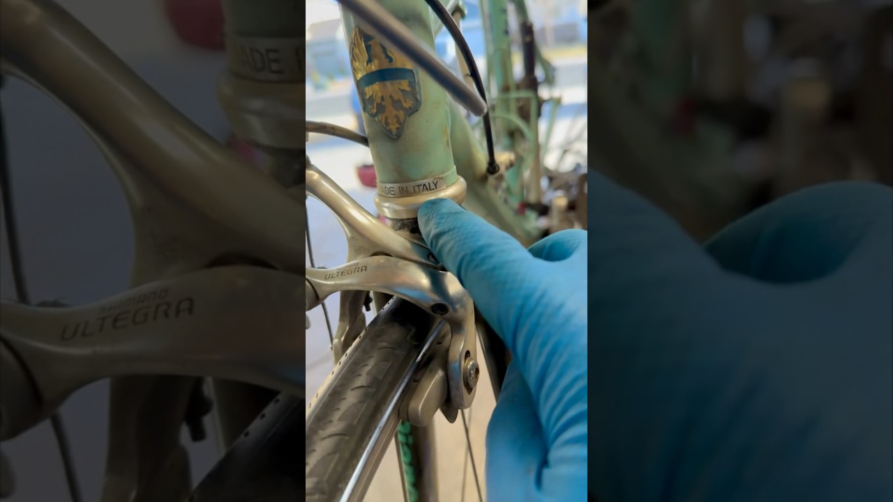 Обзор велосипеда Bianchi Alloro 1990-х годов: чемпион мира по велоспорту в классе 7005 Alloy #rid...