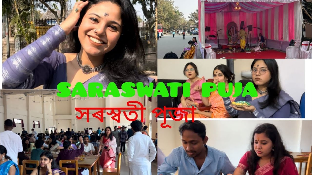 SARASWATI PUJA CELEBRATION IN TEZPUR MEDICAL COLLEGE AND HOSPITAL ||TMCH