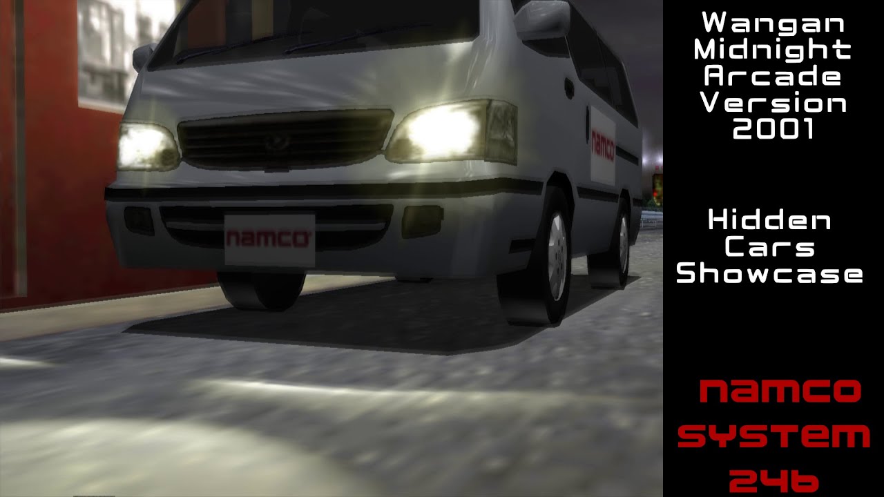 Wangan Midnight Export version - Hidden Cars Showcase | Play! Emulator Namco System 2x6 emulation