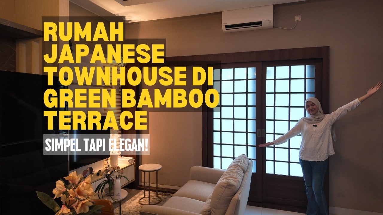 Review Rumah Japanese Townhouse di Green Bamboo Terrace, Simpel Tapi Elegan!