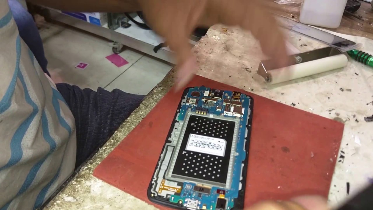 Troca vidro Lg k10 VA Assistência