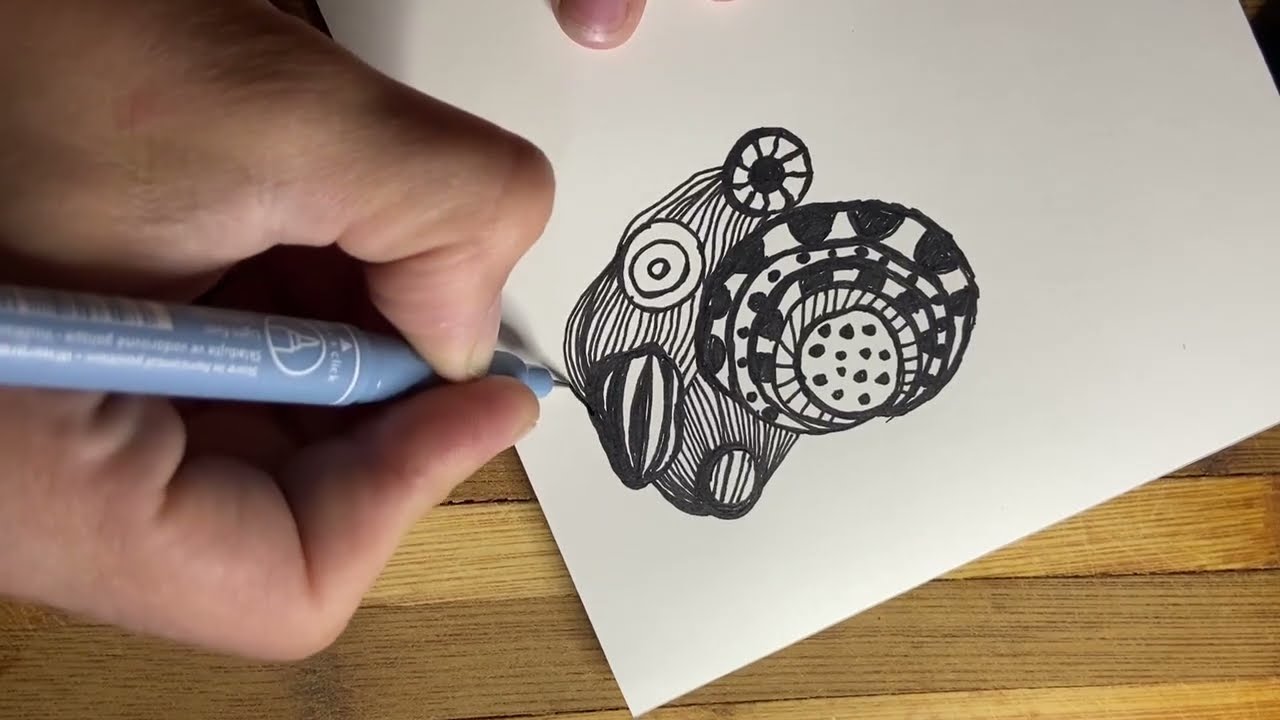 Zen Drawing &ndash; Relaxing Line Art Meditation