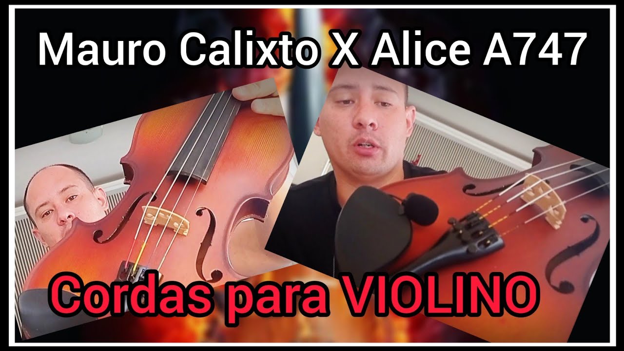 [ Alice a747 ] Corda boa e barata. Corda brasileiro X Corda importada.