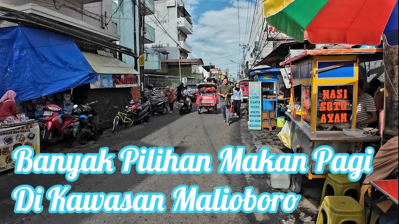 Mencari Sarapan Pagi Di Kawasan Malioboro | Vlog Jogja Ep.3