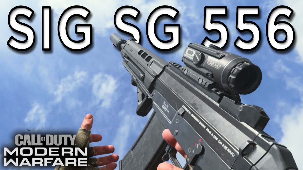 SIG SG 556 on Modern Warfare Gameplay (PS5)