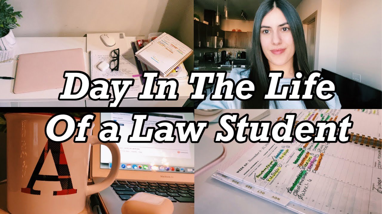 A *VERY REAL* day in the life of a law student working part time!
