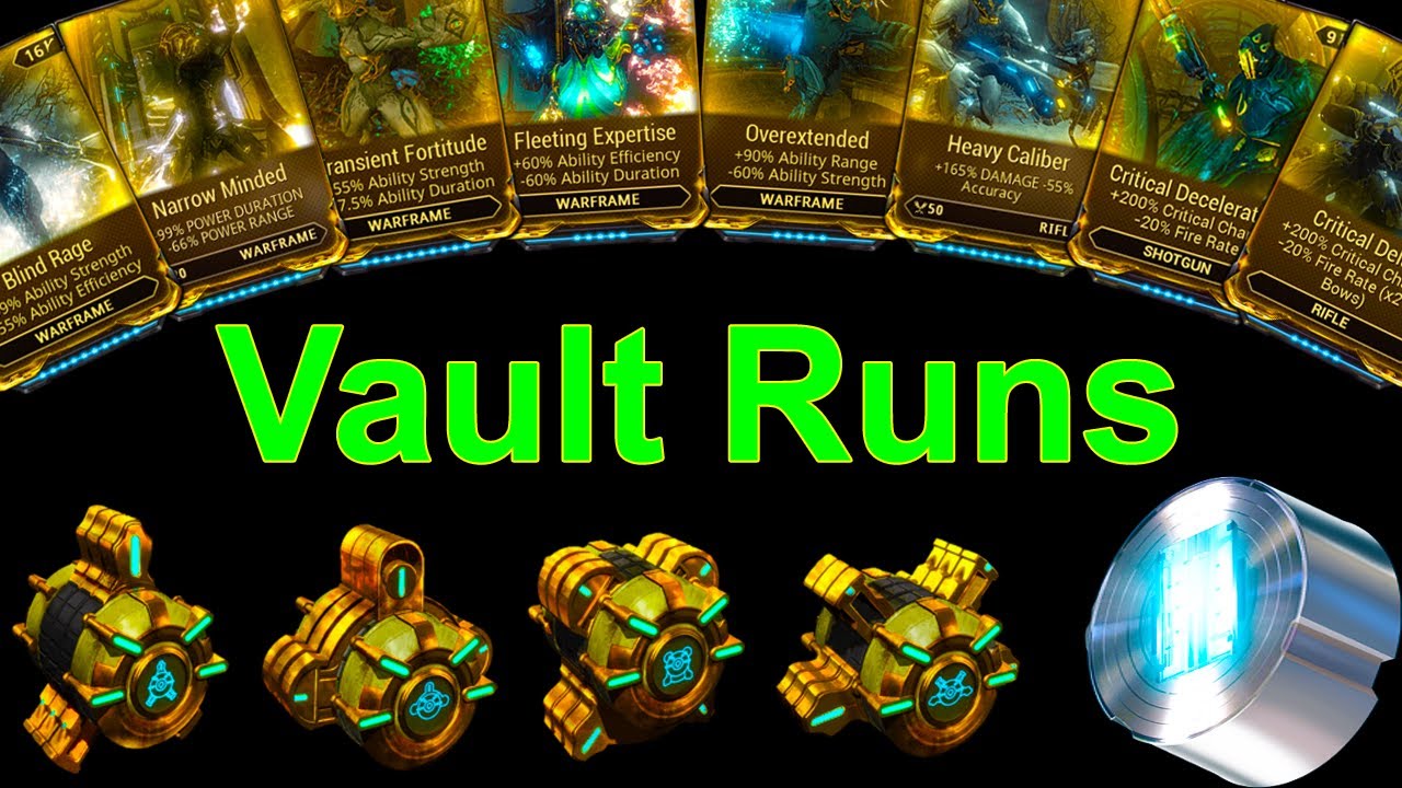 Warframe How to do Vault Runs for Corrupted Mods