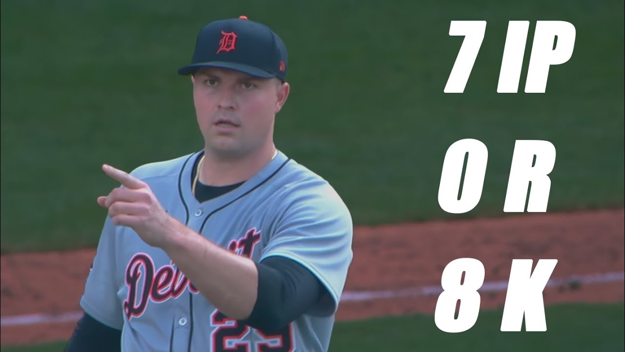 Tarik Skubal Throws 7 Shutout Innings vs Royals